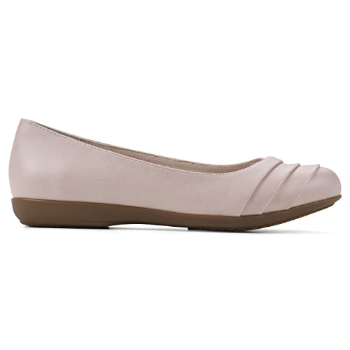Image of Cliffs by White Mountain Women's Clara Cushioned Ballet Flat