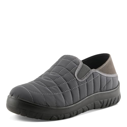 Image of Flexus Spring Step Mella Slip on Shoes for Women - Waterproof Nylon Loafer with Snow Grip Clip - Comfortable Ladies Shoes for Outdoor