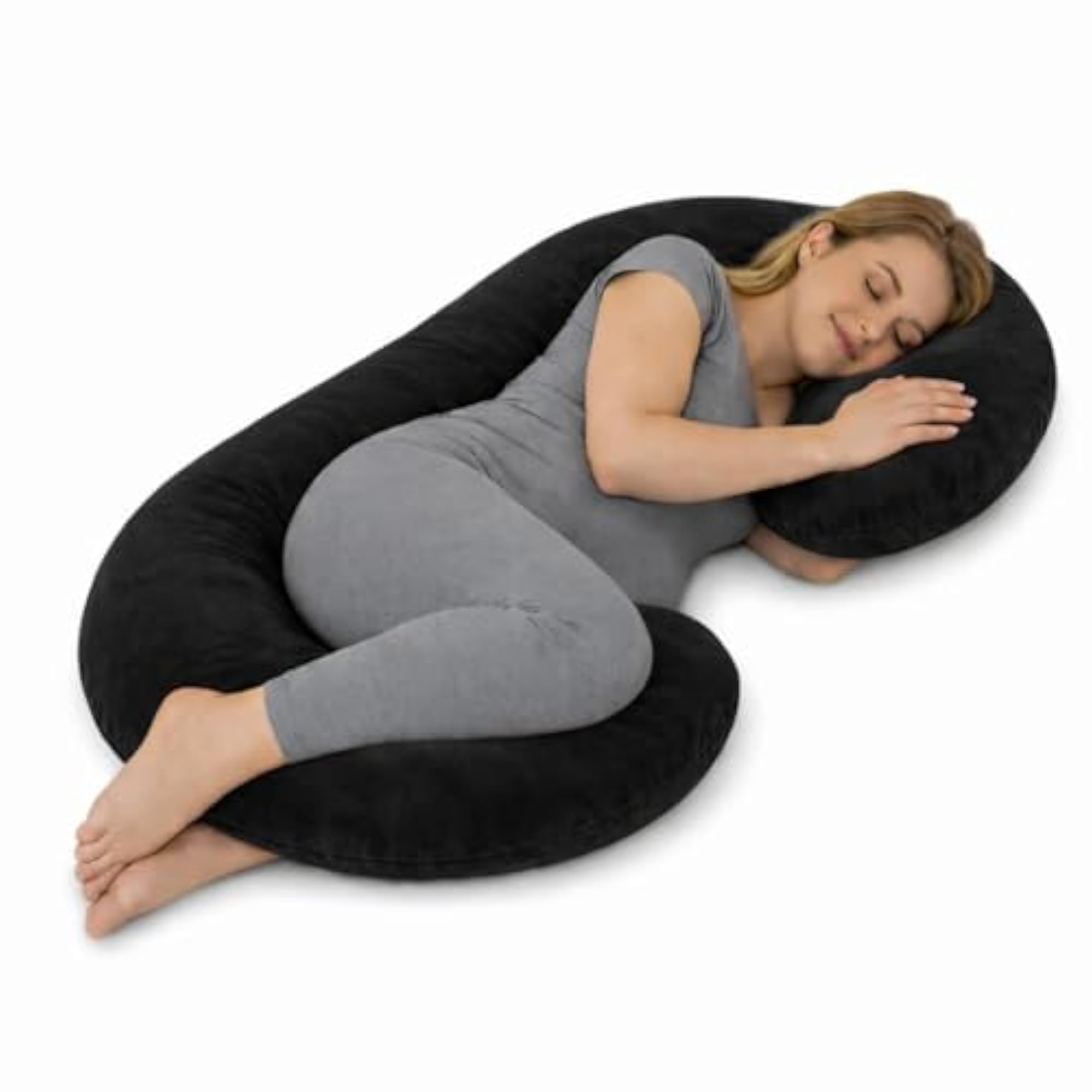 U-Shaped Pregnancy Pillow for Maternity & Baby Nursing