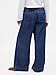 GAP Womens Pull-on Baggy Denim Jean Dark Indigo M Petite