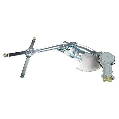 Image of TRQ Power Window Regulator w /Motor Front Right Passenger Compatible with GMC Chevy Pickup Truck
