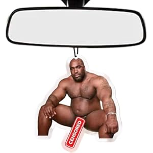 Sex Wax Air Freshener, Barry Wood Meme Funny Car Air Fresheners for Men and Women Cool Stuff Personalised Funny Gifts Weird Rude Prank Weird Stuff Car Accessories for Christmas (A, One size)