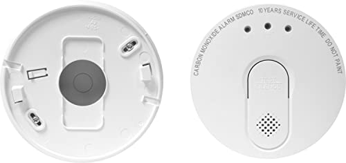 BG Electrical Carbon Monoxide Home Safety Alarm, White - Image 3