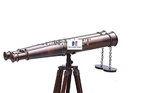 NauticalMart binoculares de cobre con trípode 62" miniatura 1