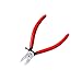 JF-XUAN Household Multifunctional Suitable for Home Repair, That is, Outdoor Industrial Maintenance Red Multi-Function Electrician Oblique Mouth Pliers Set (Color : Red, Size : 16 * 9.3 cm) Pliers