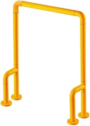 トイレ 手すり トイレ介護手すり 強力な耐荷重能力 バスルームとトイレ用の床から天井までの二重手すり バリアフリートイレ バスタブとシャワーの安全手すり 床置き式手すり 高齢者用のトイレ立ち上がり補助 高齢者と障害者用のサポートバー 掃除と取り付けが簡単