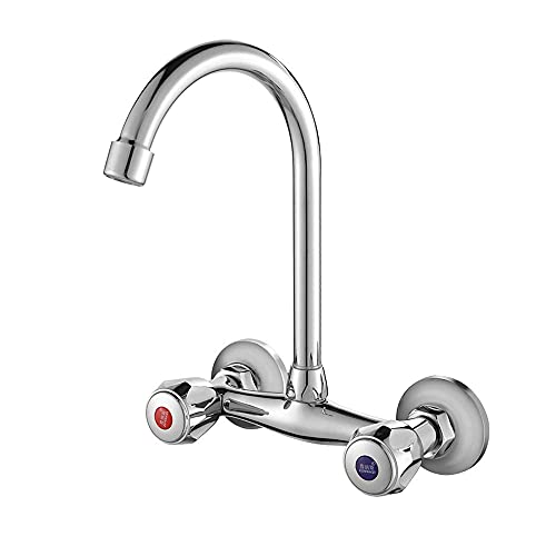 Mélangeur de lavabo en cuivre premium pour eau chaude et froide