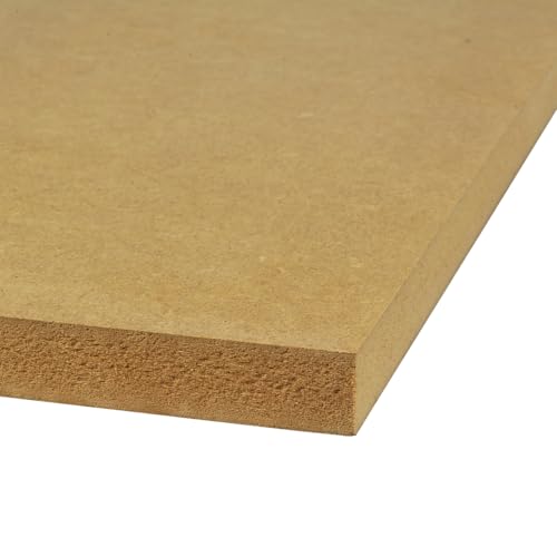 MDF Board 25mm Cut To Size Sheets Panel board (2x2 ft (610 x 610mm)) 25mm