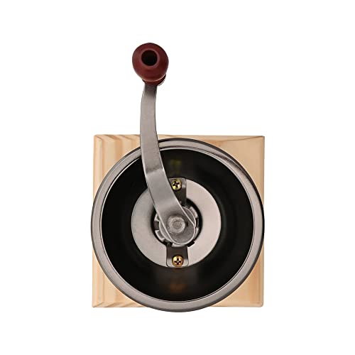 Mimo Style Moedor de Café Manual Retrô Cor Clara 19cm, Totalmente Ajustável Para Definir Aspereza de