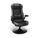 RESPAWN RSP-800 Racing Style Rocker, Rocking Gaming Chair, Gray