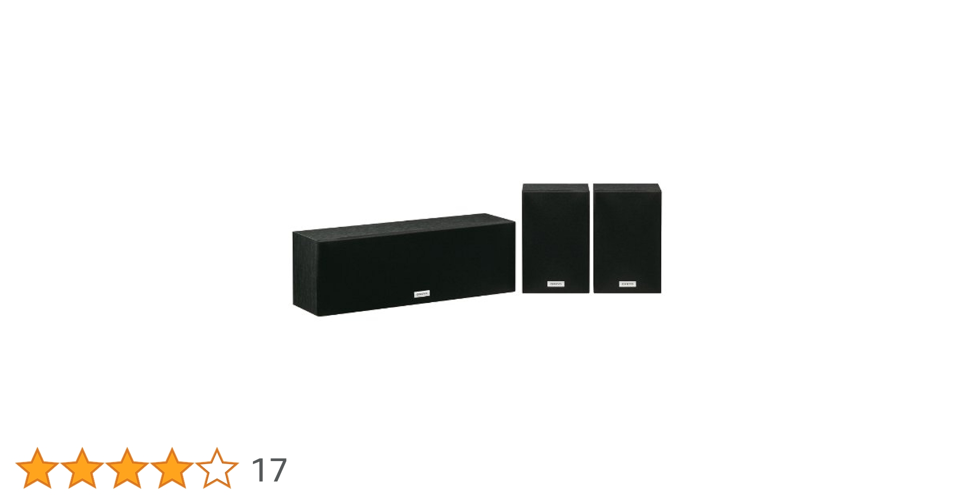 【即日発送】スピーカー　ONKYO SKS-4800(B) ONKYO - 麦茶様ご購入用センター＆サラウンドスピーカー SKS