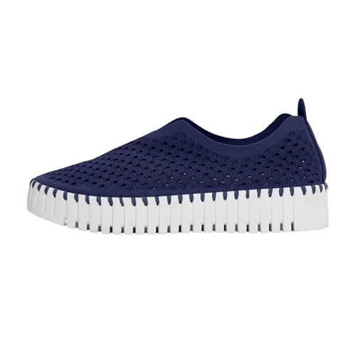 Image of Ilse Jacobsen HORNBAEK Women's Tulip 3373 Platform | Slip-On | Low-Top.