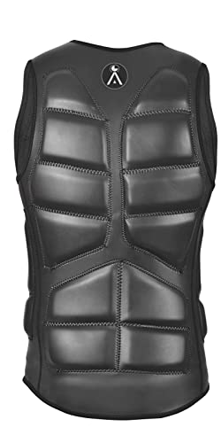 A Vebodi | Surf Impact Vest | Life Jacket | Pfd | Pop Up Life Vest (Large) #TOP2