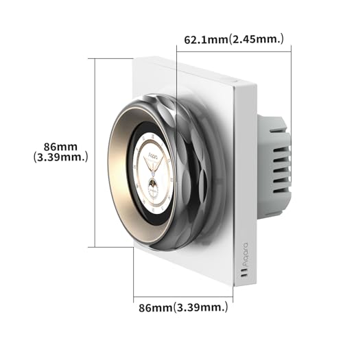 Aqara-Touchscreen-Dial-V1-EU-2-Electrical-Switches-and-6-Wireless-Switches-ONOFF-Control-Fine-Tuning-Settings-up-to-18-Aqara-Devices-Supported-Supports-Apple-Home-Alexa-Google