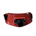Menolana Fishing Fighting Belt Fishing Rod Support Belt Gimbal Rod Holder 90° Rotating Fishing Waist Belt for Boat Fishing Men's Gift, Red