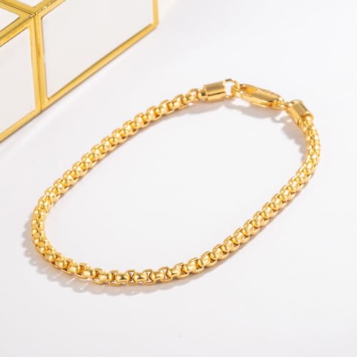 Pulsera de Plata 925 Dankadi Unisex 3MM 6.7 pulgadas miniatura 5