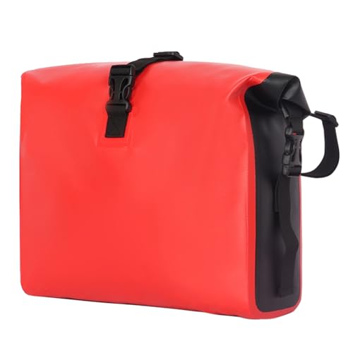 Hangsu Bolsa frontal de gran capacidad de 9 L, impermeable, para manillar de bicicleta, tubo frontal para bicicletas eléctricas/manubrio de bicicletas de gran capacidad