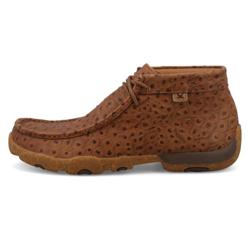 Image of Twisted X Men's Chukka Driving Moc Boot, Cognac, 11.5 W