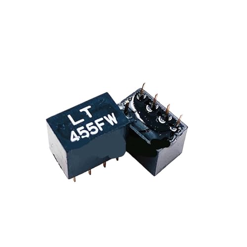 Filtro cerámico LT455FW 455 KHz de alta estabilidad estructural DIP-5 2