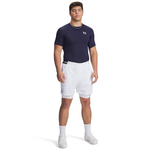 Image of Under Armour Men's UA HG Armour Comp SS Short Sleeve Functional Shirt Quick Dry T-Shirt with Compression Fit