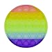 Produktbild AILIEEE Pop It Fidget Toy Push Bubble Gadgets Sensory Toys Pop It Push Baby Spielzeug Squishy Toys Anti Stress Popet Fidget Spielzeug Für Erwachsene Kinder (125mm-Runde)