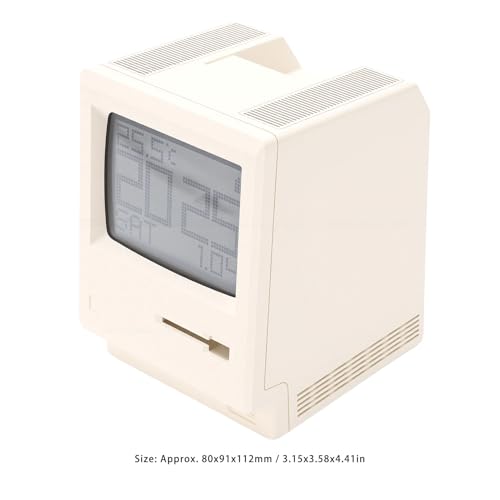 Reloj de escritorio USB retro estilo 1984 el regalo ideal de pixel art para programadores 7