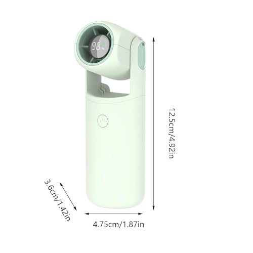 Ventilateur de poche à main 5 vitesses rechargeable compact pour l'été