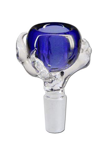 bong-discount Bong-Zubehör: Wasserpfeifen-Kopf, Glas-Kopf, Steckkopf | Massive, durchgefärbte Bowl in einer Kralle aus…
