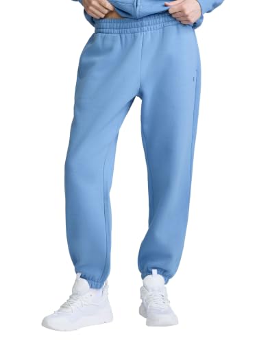 Image of Champion Women's Cinched-Bottom Fleece Sweatpants, Oversized Fit, Midweight