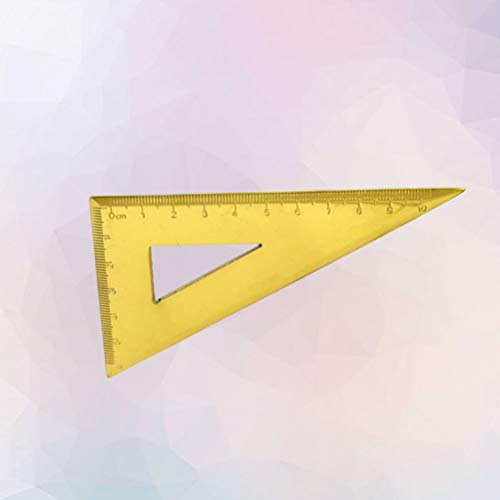 NUOBESTY Righello Triangolare in Acciaio