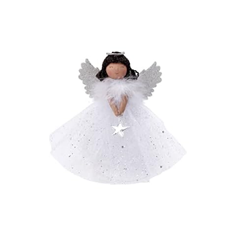 Silver Light Up Angel Tree Topper Cover
