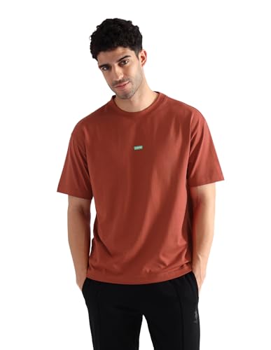 Image of U.S. Polo ASSN. Mens OEE04 Pure Cotton Oversized Lounge T-Shirt