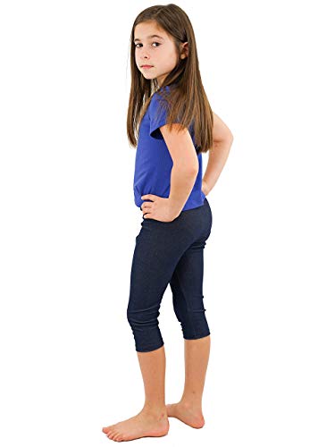 VF-Sport Capri Leggings - Girls, Knit Denim