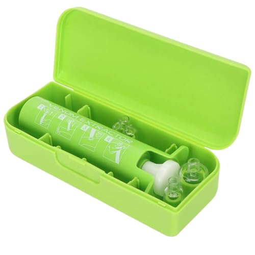 1 Stück Bite Sucker, Insektenstichextraktor,Bite Thing Extractor Tool Venom Extractor Saugpumpe, Bites Sucker Kit, zur Giftentfernung Bei Insektenstichen und Bissen