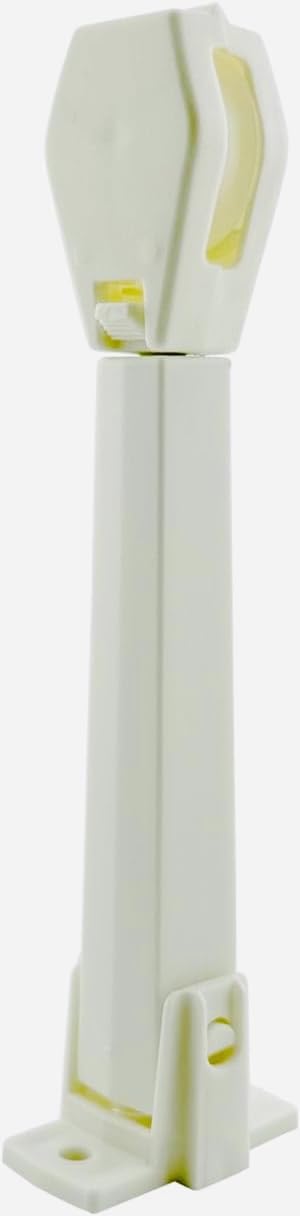 Amazing Drapery Hardware Ivory Spring Loaded Cord Tensioner/Cord Loops Draperies/Vertical Blinds, (1)