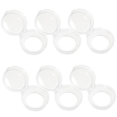 FAVOMOTO Childproof Oven Knob Covers Gas Stove Burner Covers Material Affect Button Use Simple Design for Circular Appliances