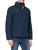 abrigo formal hombre chile Chaqueta acoclchada boxy Springfield Chaqueta acoclchada Boxy, Azul Oscuro, M para Hombre
