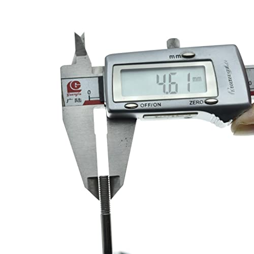 Barre de vibrato en acier inoxydable KAISH filetée avec 3 embouts pour bloc vintage