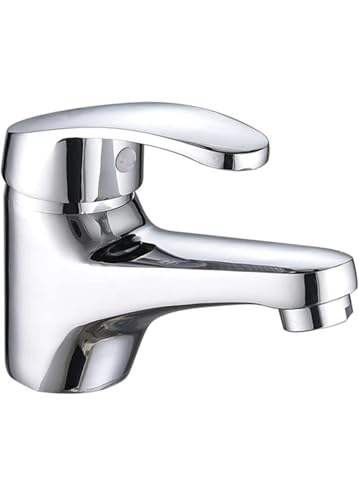 Bdit-ACCESORI Rubinetto da Bagno, Lavandino Miscelatore Monocomando Lavabo Rubinetto da Bagno Cromo