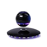FANGFSHUAI Altavoz Bluetooth levitación magnética de Carga inalámbrica Regalo Creativo Altavoz Bluetooth Arte luz de la Noche de Bluetooth