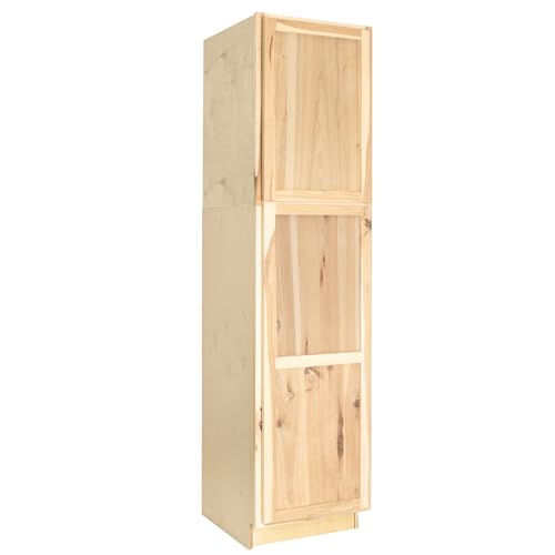 Quicklock RTA (Ready-to-Assemble) Pantry Kitchen Cabinets - Shaker Style | Made in America | Soft Close Hardware (Raw Hickory, 84