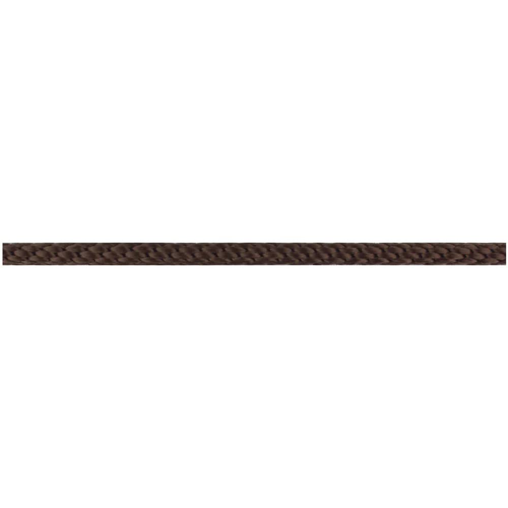 Flagpole Halyard Rope - 5/16’’ Diameter Flag Rope - Solid Braid Polypropylene Flag Pole Rope - Made in The USA - Bronze/Brown (100 feet)