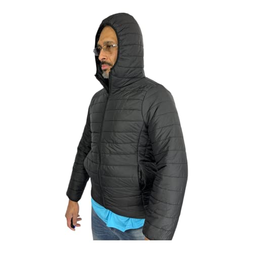 Duck Down Men's Outdoor Coat. Duck Feather Lightweight, Waterproof Jacket. Winter Parka With Duck Down Feathers, Retains Warmth In Cold Weather. Hooded Puffy Windbreaker, Snow Jacket, Zip Up Hoodie #TOP13