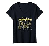 Photo Gallery donna ramadan kareem islamic fast for men women kids ramadan month maglietta con collo a v Photo Gallery donna ramadan kareem islamic fast for men women kids ramadan month maglietta con collo a v