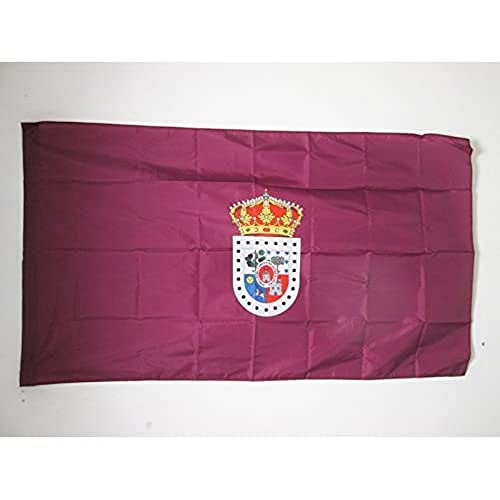 Bandiera Provincia Spagnola Di Soria 150X90Cm - Bandiera Tarragona - Castiglia E León 90 X 150 Cm Foro Per Asta - Az Flag