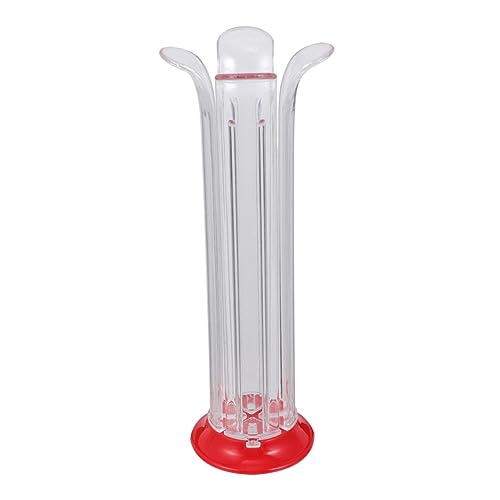 VINTORKY Set Trancheur Fruits Et Légumes Pratique Coupe Tomate Cerise Ajustable Pour Salades Pizza Transparent Portable Et Facile à Nettoyer
