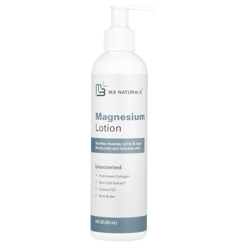 M3 Naturals Unscented Magnesium Lotion