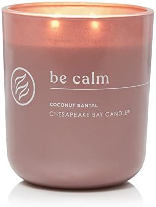 Chesapeake Bay Candle Intentions Collection Candle, Be Calm: Relax and let go (Coconut Santal), 13 oz, Home Décor