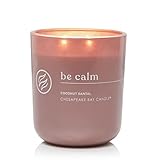 Chesapeake Bay Candle Intentions Collection Candle, Be Calm: Relax and let go (Coconut Santal), 13 oz, Home Décor