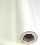 Papel kraft blanco Papel de estraza 50 m x 70 cm, papel de estraza, papel de regalo, papel de estraza (blanco), grosor 60 g/m²